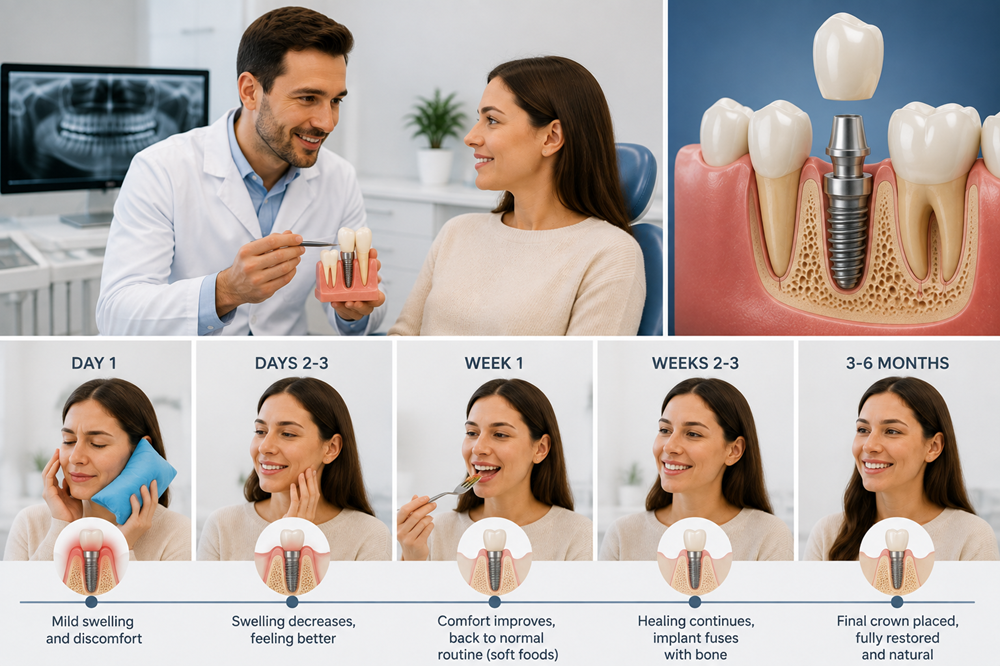 What To Expect During Single Tooth Implant Recovery
